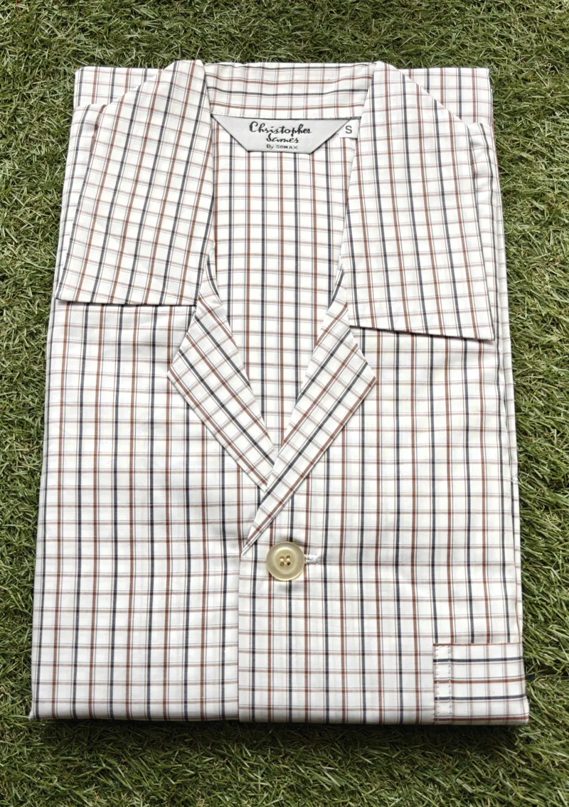 Somax Elastic Waist Pyjamas CJT55 Brown 