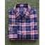  Taylor Hunt Brushed Cotton Shirt Red Check THCK010  