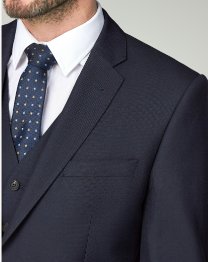  The Label Esteem Collection Alfred Brown Tailored Jacket Navy LE0002J2-2