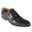 Lombardy Monk Strap Bucked Shoe Black