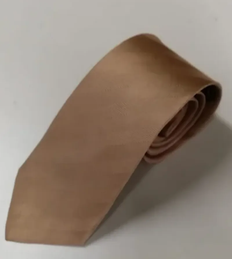 PL Sells Herringbone Silk Tie Fawn N777/15 