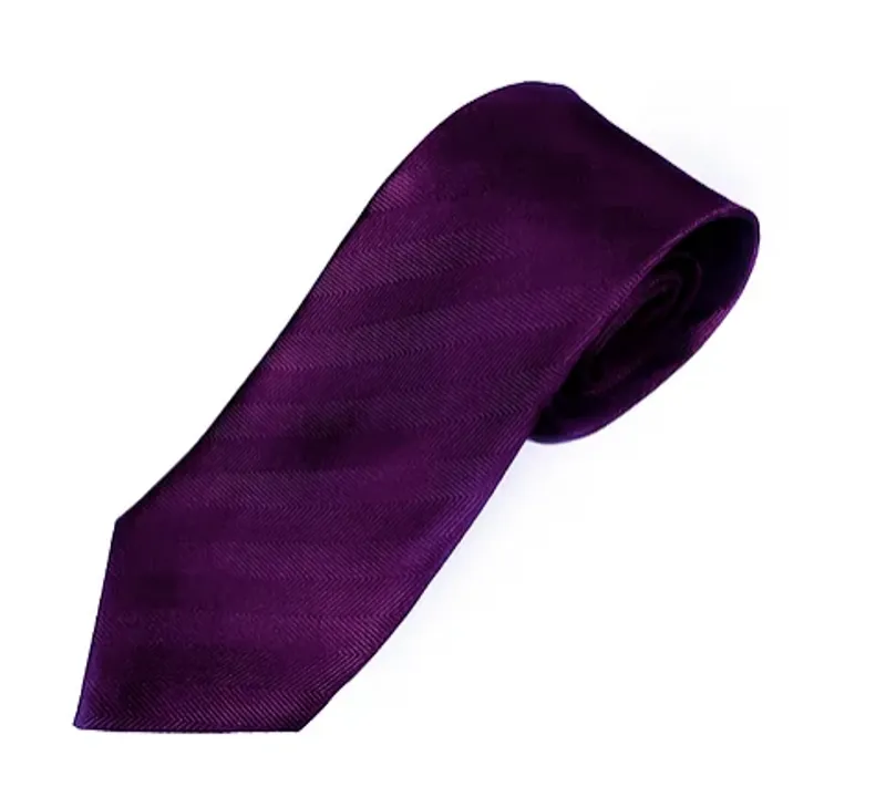 PL Sells Herringbone Silk Tie Purple N777/21 