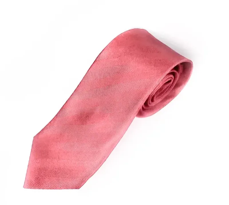 PL Sells Herringbone Silk Tie Pink N777/22 