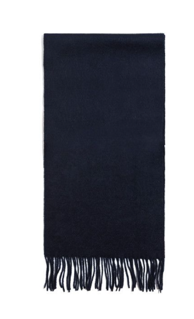 Failsworth Lambswool Scarf Navy