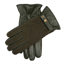 Dents Olive Quilted Wax Touchscreen Glove 5-4641