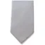 L.A. Smith Plain Silk Tie Silver S5008/01