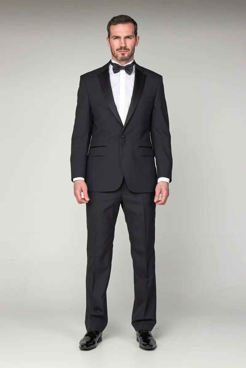mens black tie jacket
