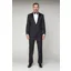 Scott By The Label Trousers Satin Stripe Black Tie  S1541T0  
