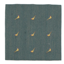 L.A. Smith Silk/Wool Pocket Square  Pheasant Green TPH9700/2