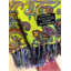 Tootal Silk Scarf Chartreuse Paisley TV5939-695