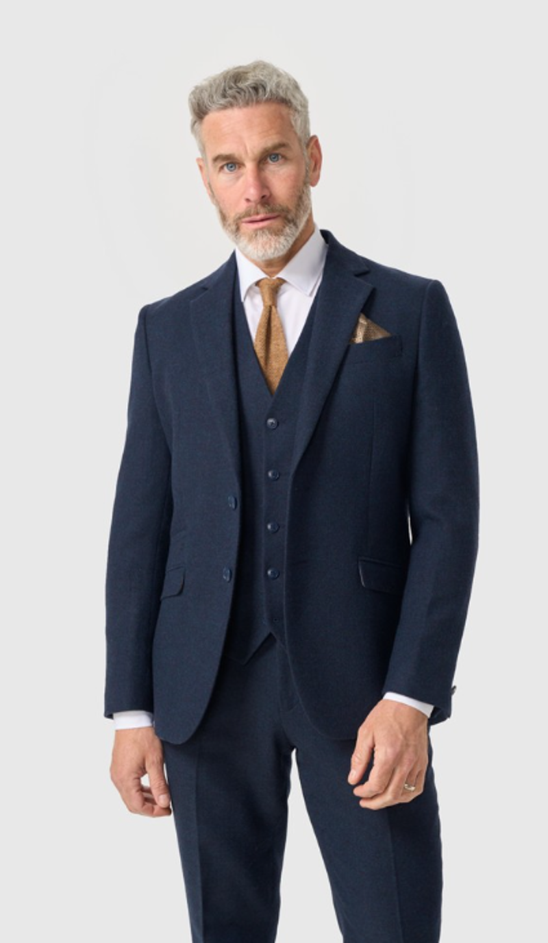 Cavani Thomas Suit Jacket Navy Jacket-1