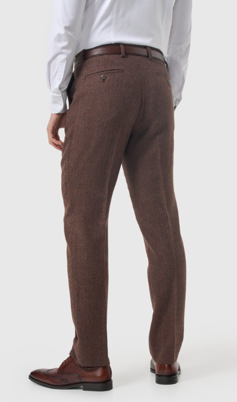 Cavani Thomas Suit Trouser Mahogany -2