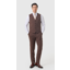 Cavani Thomas Suit Waistcoat Mahogany 