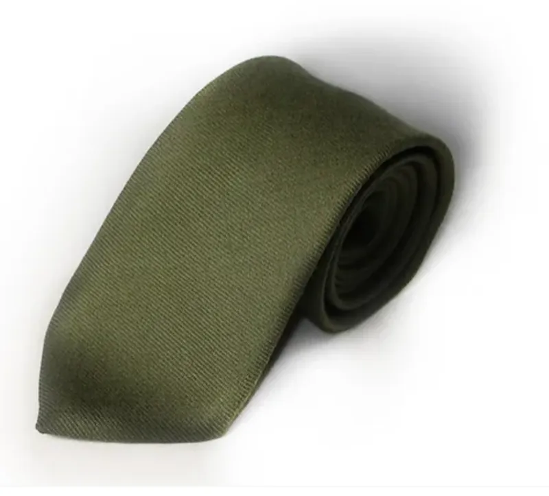 PL Sells Wool Tie Olive U103/71 