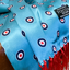Tootal Silk Scarf Target Airforce Blue TV2915-565 