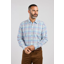 Aqua Tattersall Check Shirt