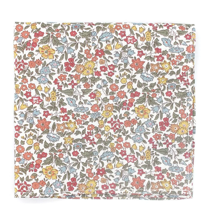 L.A. Smith Liberty Print Pocket Square AVA Multi LIBTPH77/2 