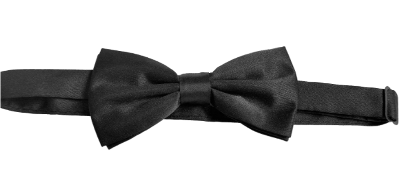 L.A. Smith Bow Tie Black B1847/1