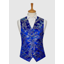L.A. Smith Party Waistcoat Dragon Blue WW21/2 