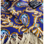 Tootal Silk Scarf Navy/Gold Paisley TV5928-733  