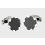 Sophos Hexagon Cufflink Carbon Fibre