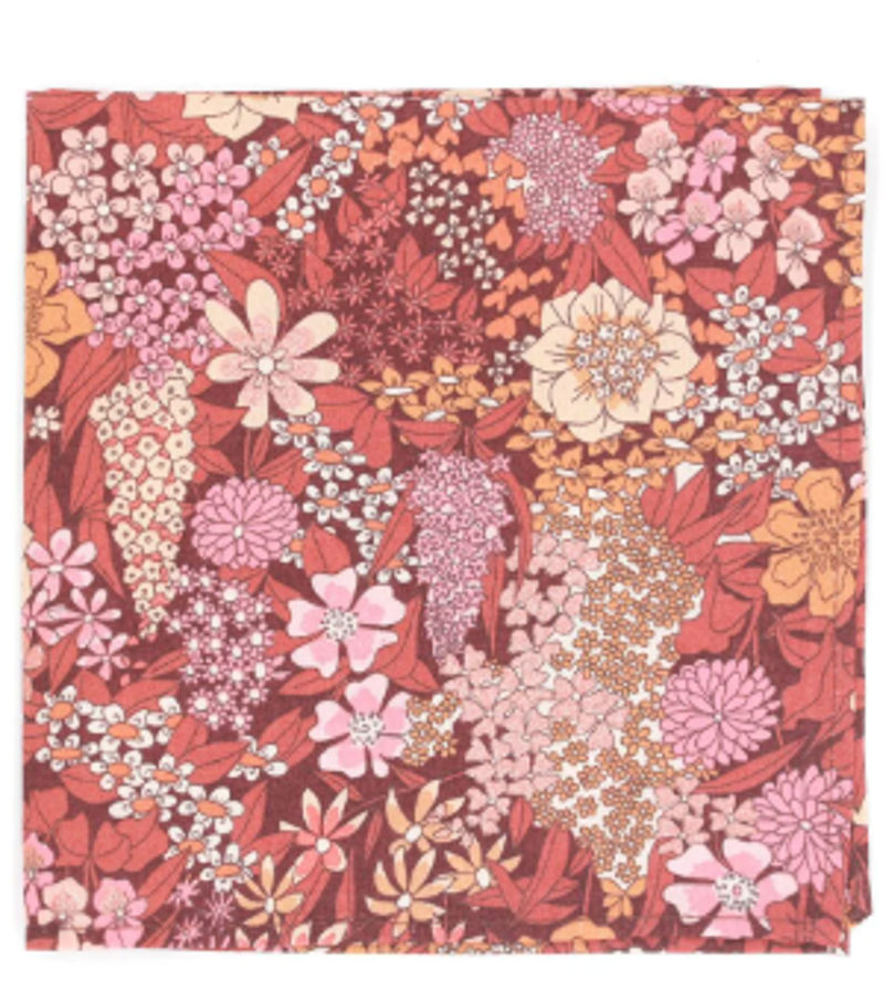 L.A. Smith Liberty Print Pocket Square Ciara Brown LIBTPH115/1 