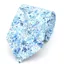 L.A Smith Liberty Print Fabric Tie Classic Garden Blue LIBT70/1/OS 