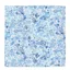 L.A Smith Liberty Print Fabric Pocket Square Classic Garden BlueLIBTPH70/1/OS 