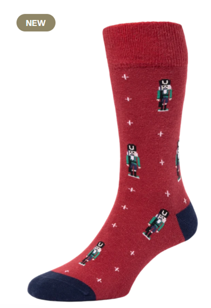 HJ Hall Cotton Rich Nutcrackers Red J434 