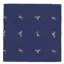 L.A. Smith Silk/Wool Pocket Square Duck Navy TPH9701/1