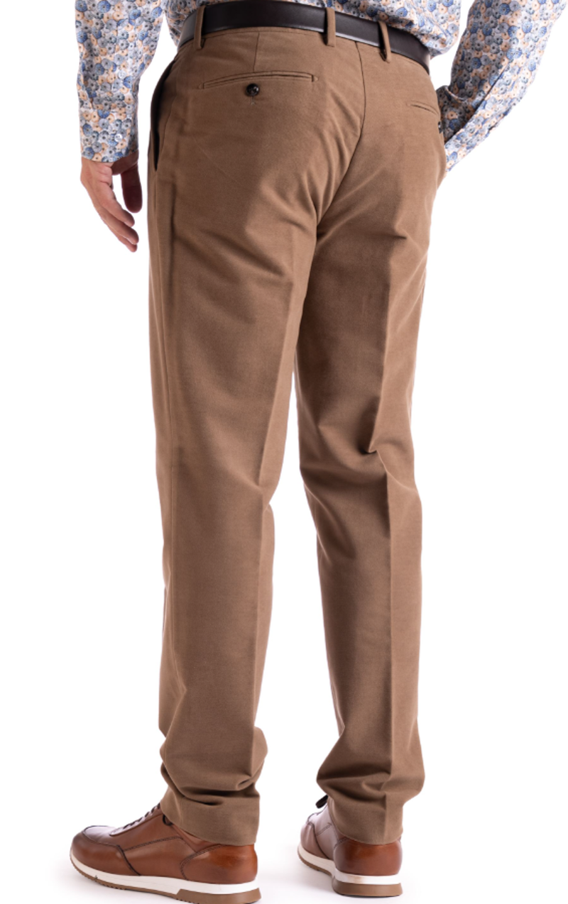 Gurteen Elgin Moleskin Trousers Camel 11007/082 -1