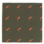 L.A. Smith Silk/Wool Pocket Square Fox Green TPH9704/1  