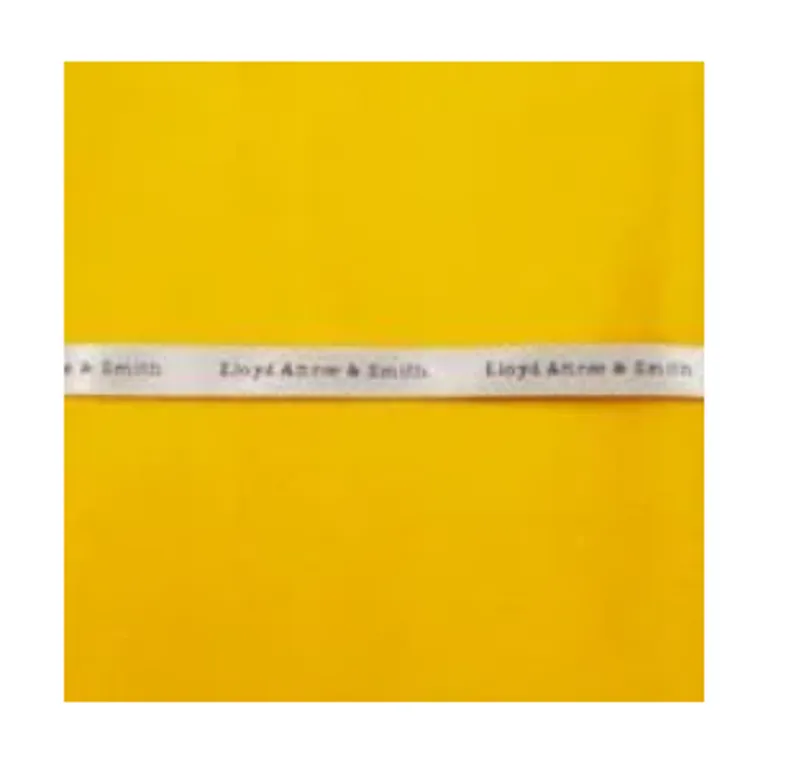 L.A. Smith Silk Pocket Square Gold TPH02A/4 