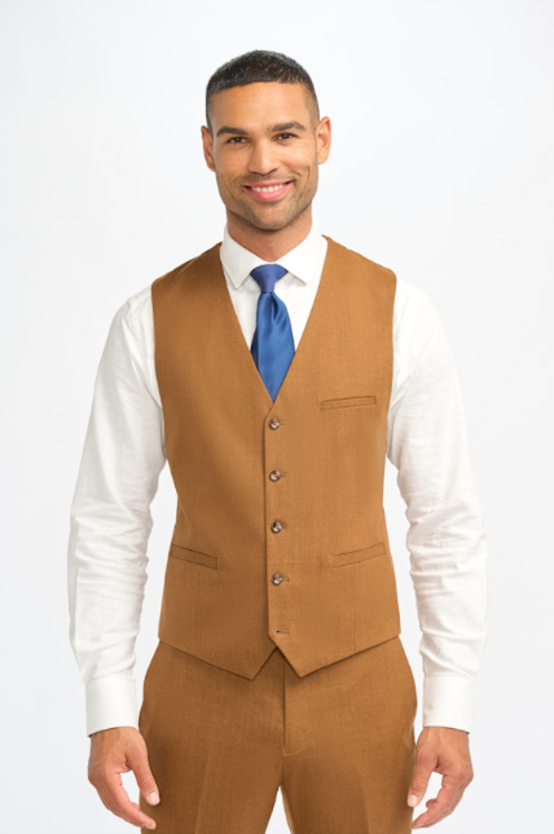 Cavani James Waistcoat Sierra