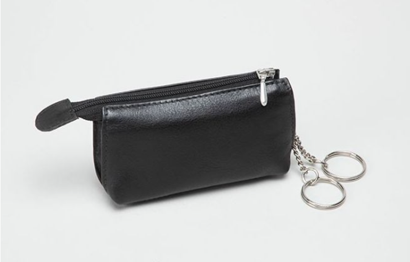 Ibex Black Zip Key Pouch 641008 