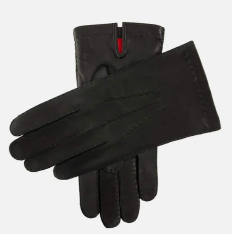 Dents Kingston Silk Lined Glove Black 5-1513   