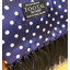 Tootal Silk Scarf Navy Polka Dot TV1807-058  
