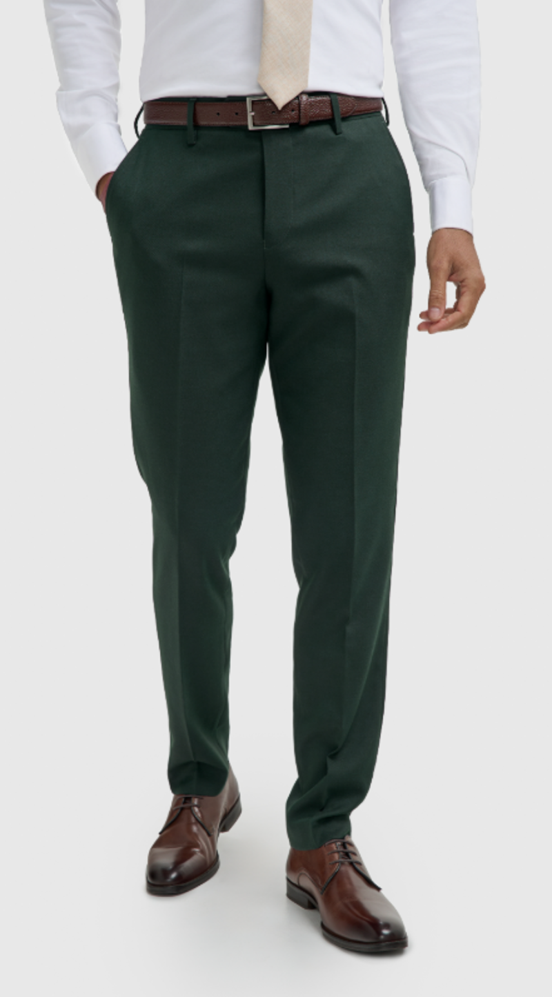 Cavani Malibu Forest Green Trouser-1