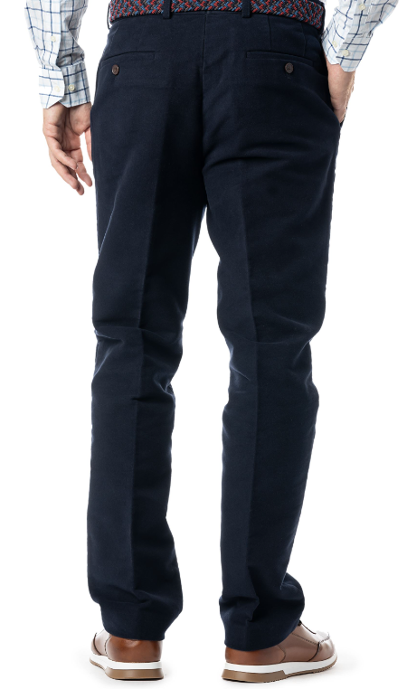 Gurteen Moleskin Trousers Navy 1304/036 -1