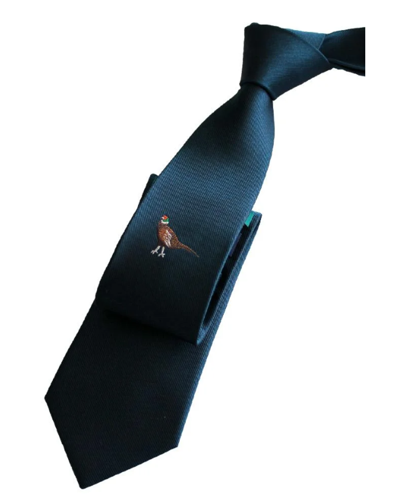 L.A. Smith Pheasant Tie Navy