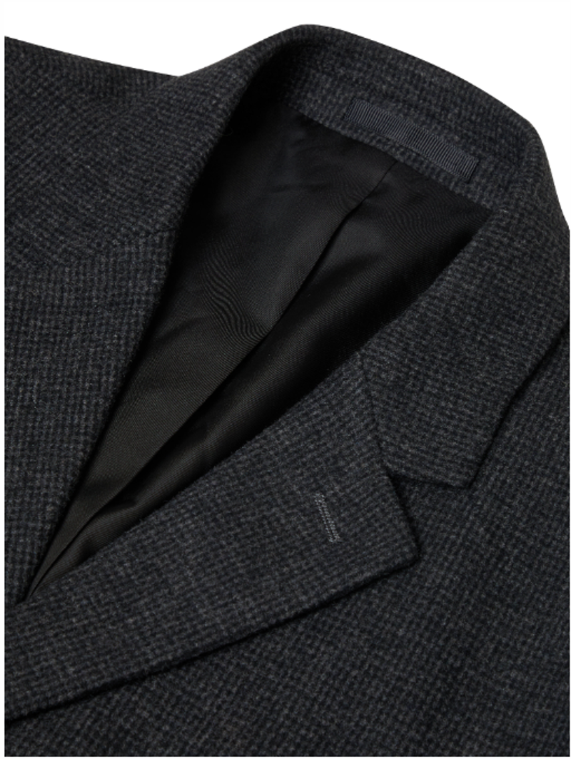  Daniel Grahame Osborne Overcoat Charcoal 90461/09-1
