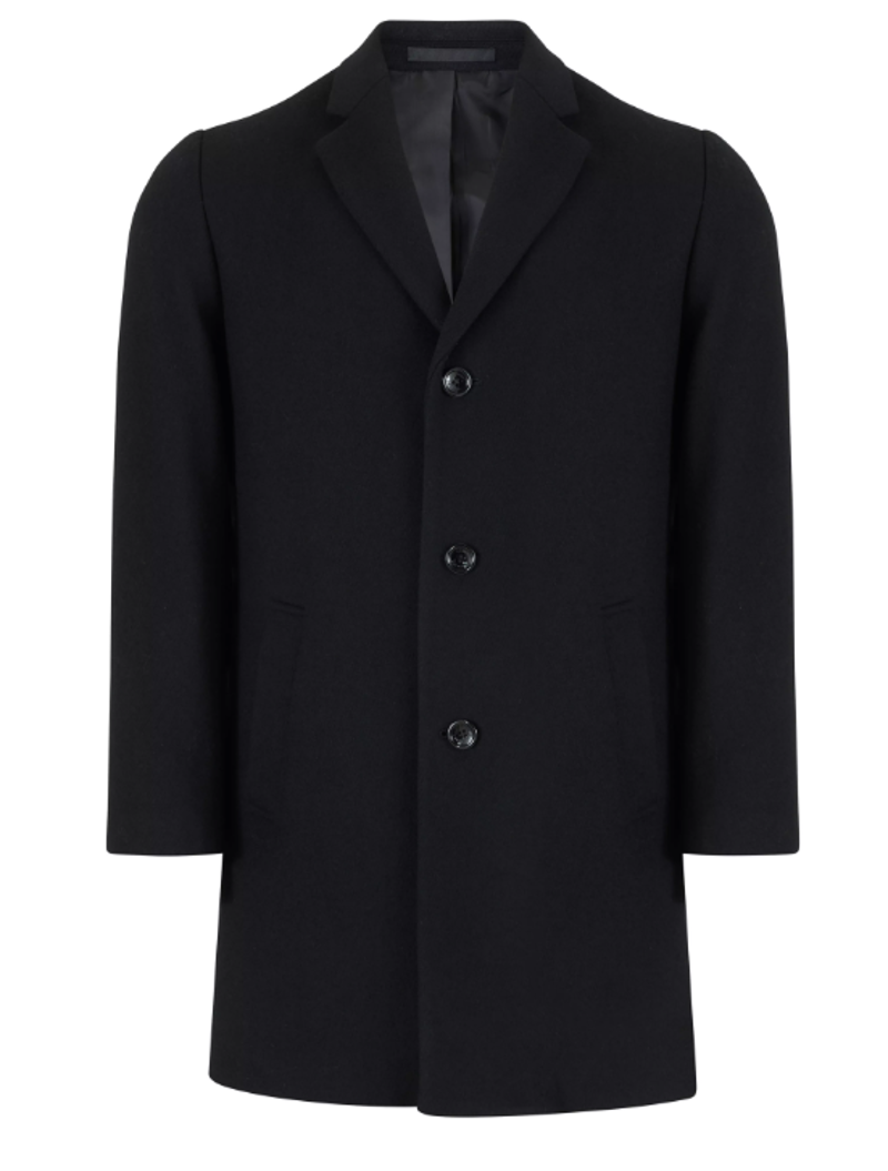 Daniel Grahame Osborne Overcoat Black 90610/00  