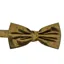 L.A. Smith Silk Bow Tie Paisley Gold B1179/4/OS  