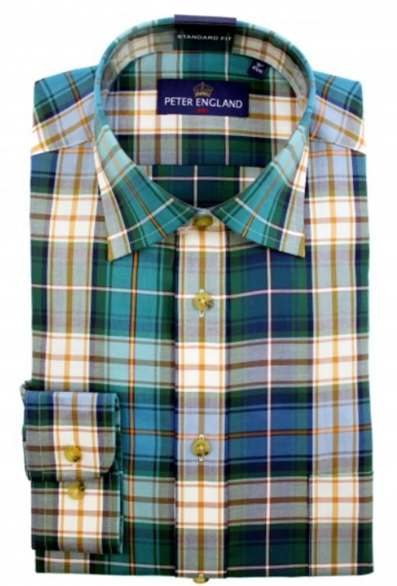Peter England PE2454-109 Plaid
