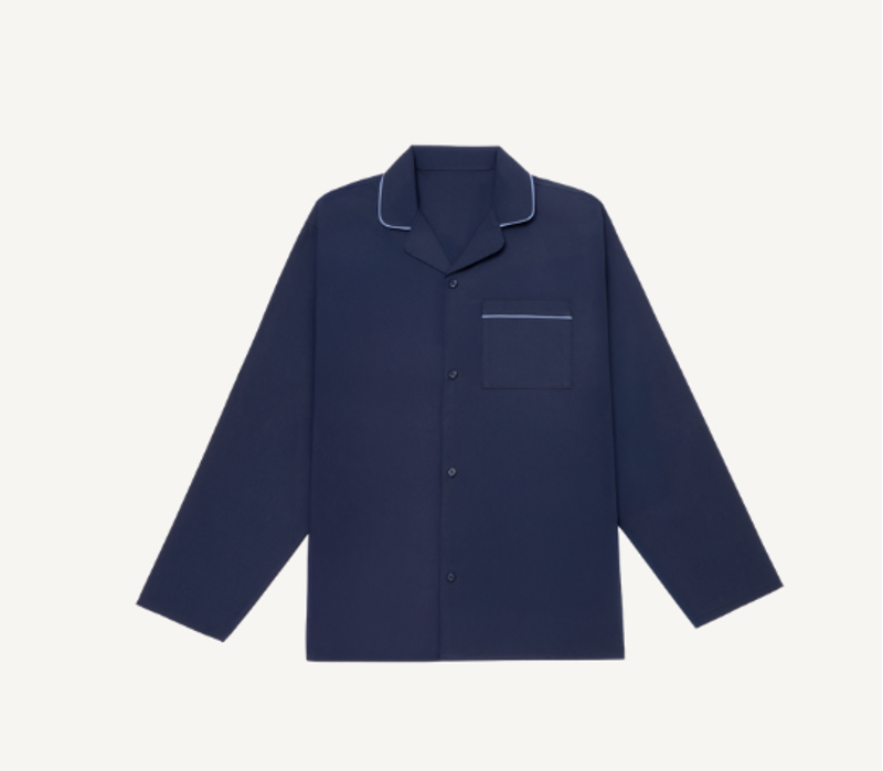 HJ Hall Cotton PJ's Dark Blue-1