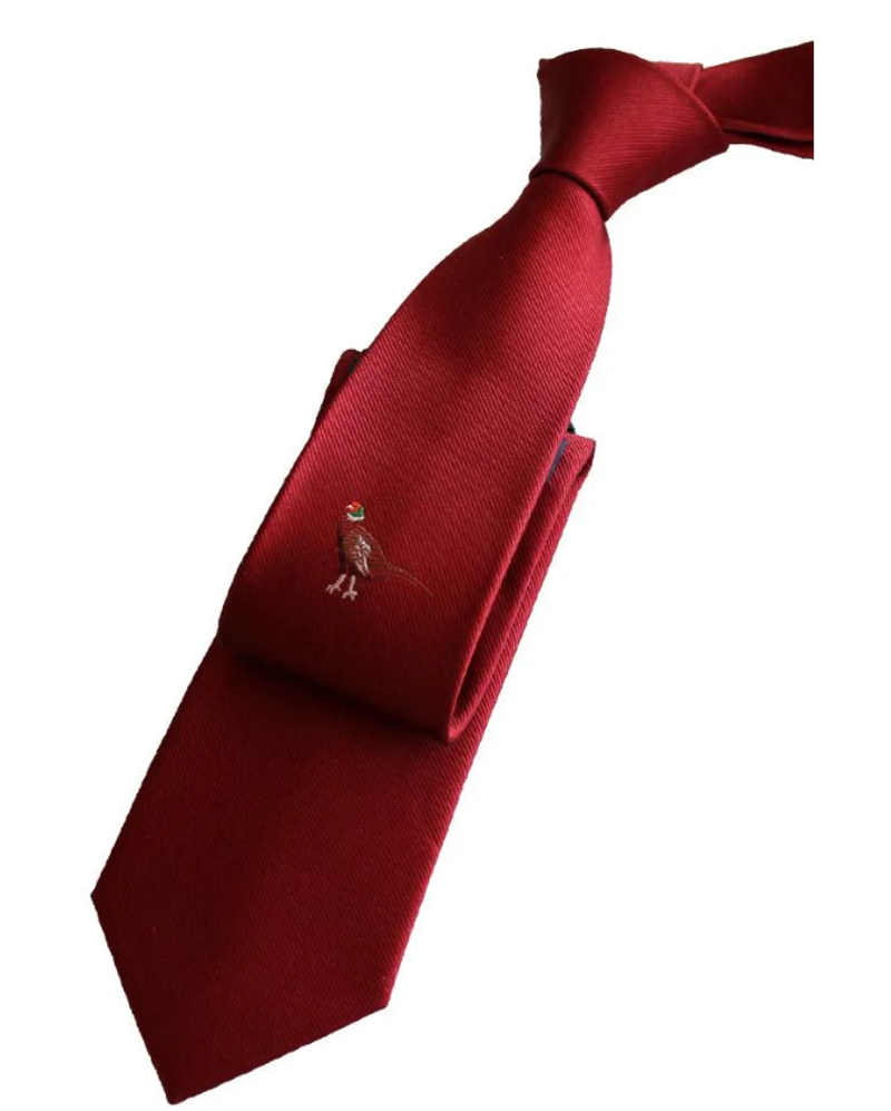 L.A. Smith Pheasant Tie Red