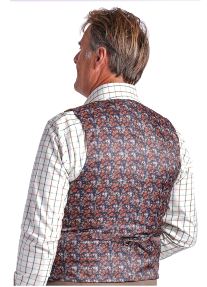 Gurteen Ross Waistcoat Mustard-1