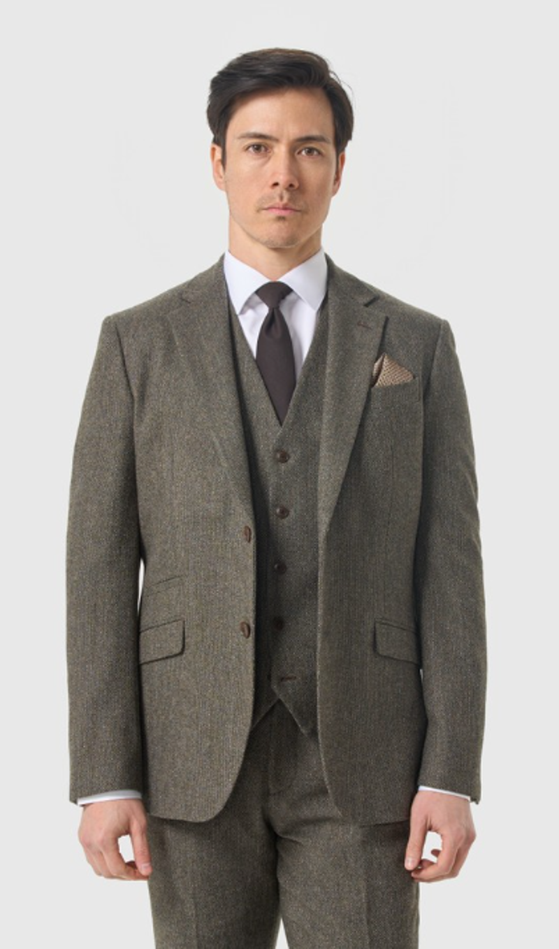 Cavani Thomas Suit Jacket Sage -1