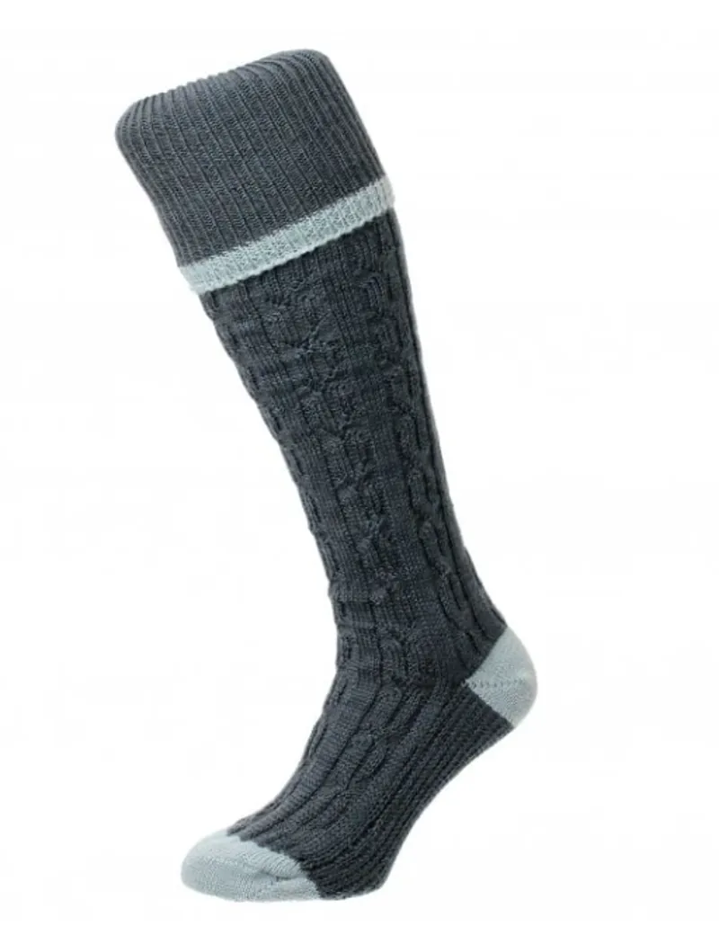 HJ622 Shooting Sock Denim