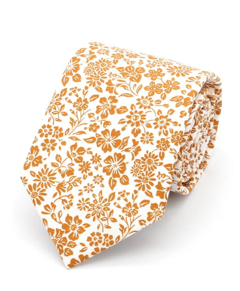 L.A. Smith Liberty Print Tie Annabelle Spice LIBT72/2 